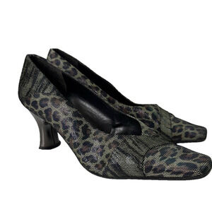 Proxy Animal Print 3" Heel Pumps Made in Spain size 9